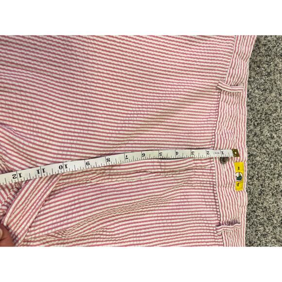 Duck Head Men’s‎ 42 Seersucker Shorts Red White Cotton Preppy Frat Classic - Picture 8 of 15